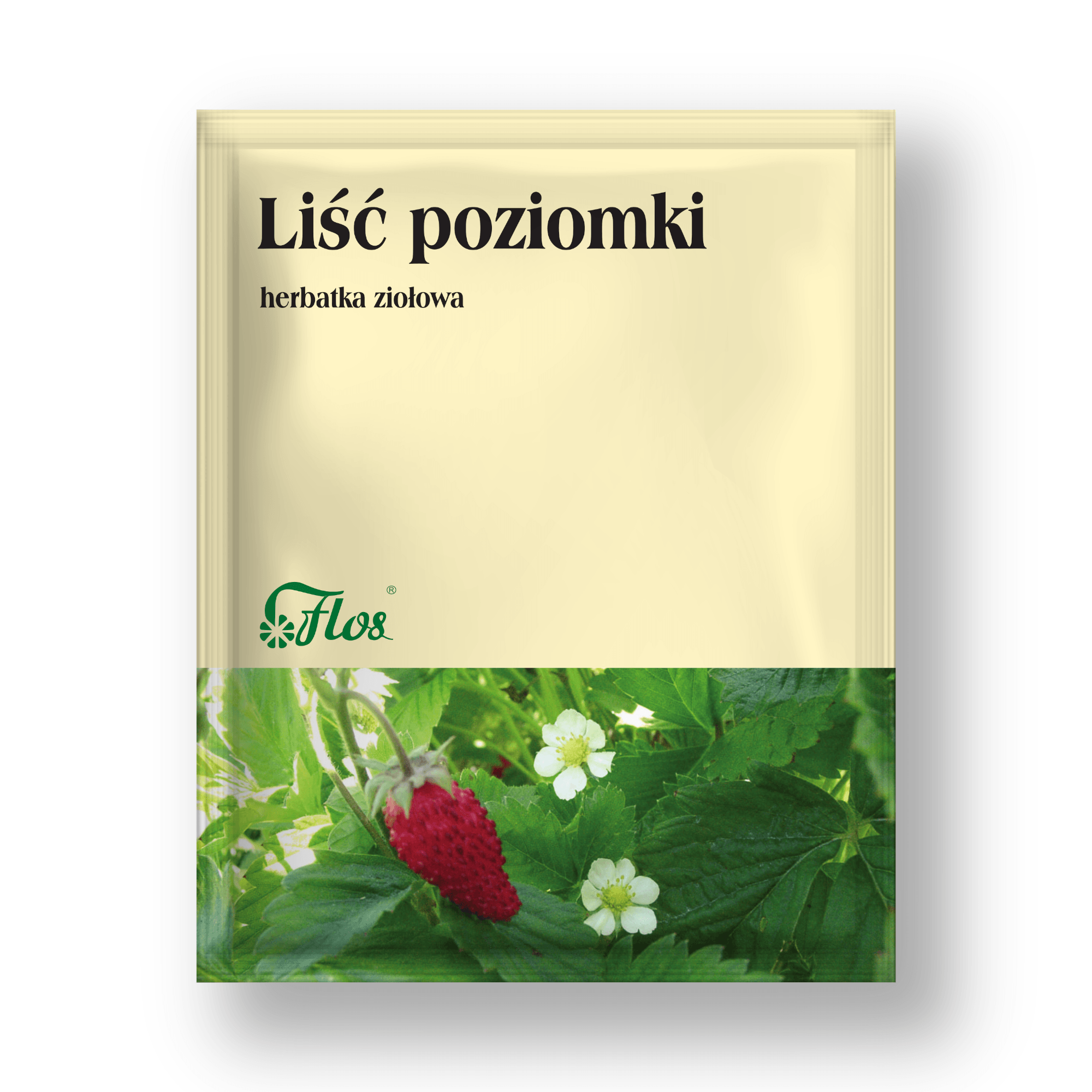 Poziomka liść, herbatka ziołowa 50 g - środek spożywczy