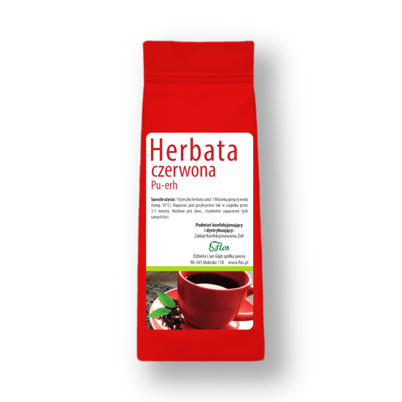 Pu-erh herbata czerwona 100 g - środek spożywczy