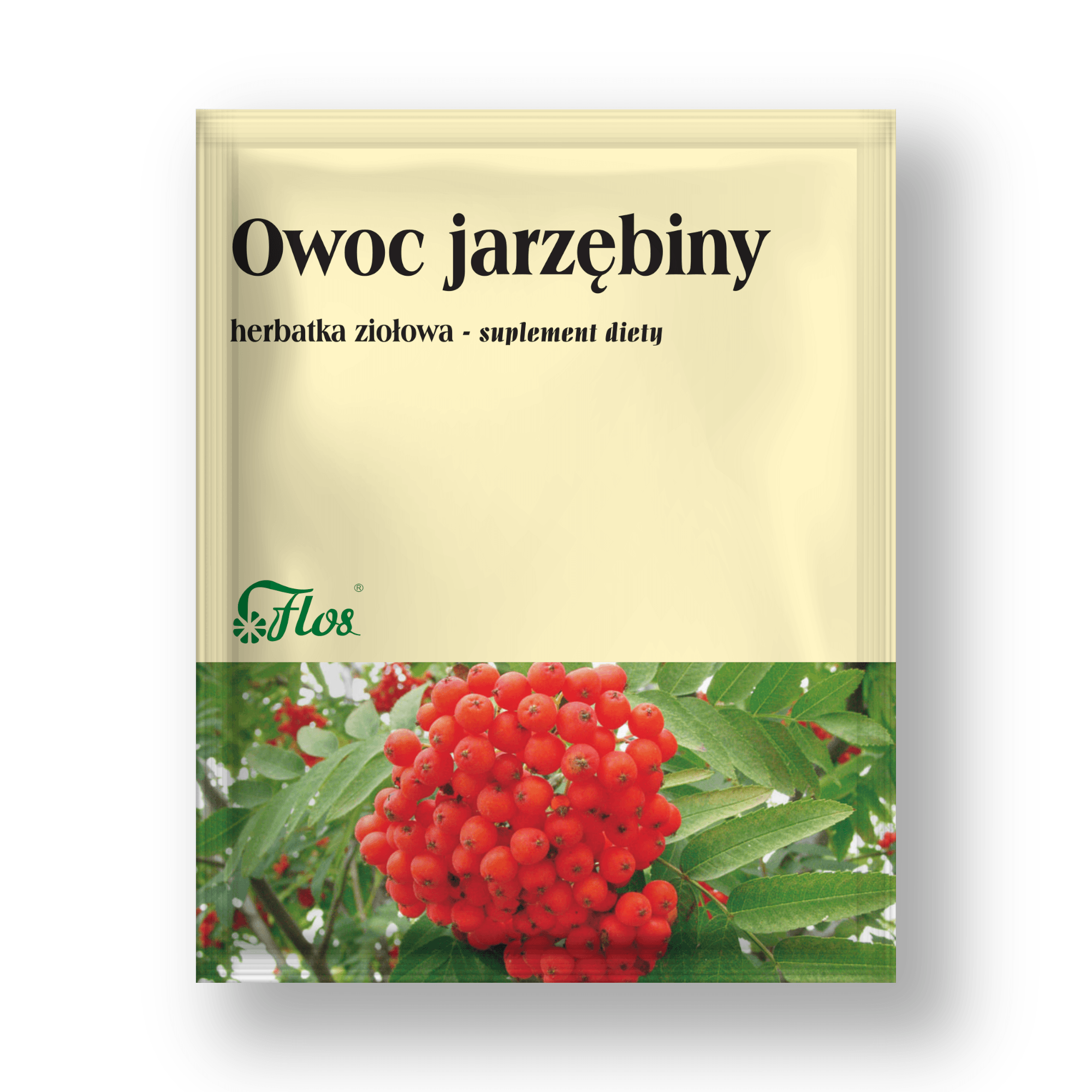 Jarzębina owoc, herbatka ziołowa, suplement diety 50 g