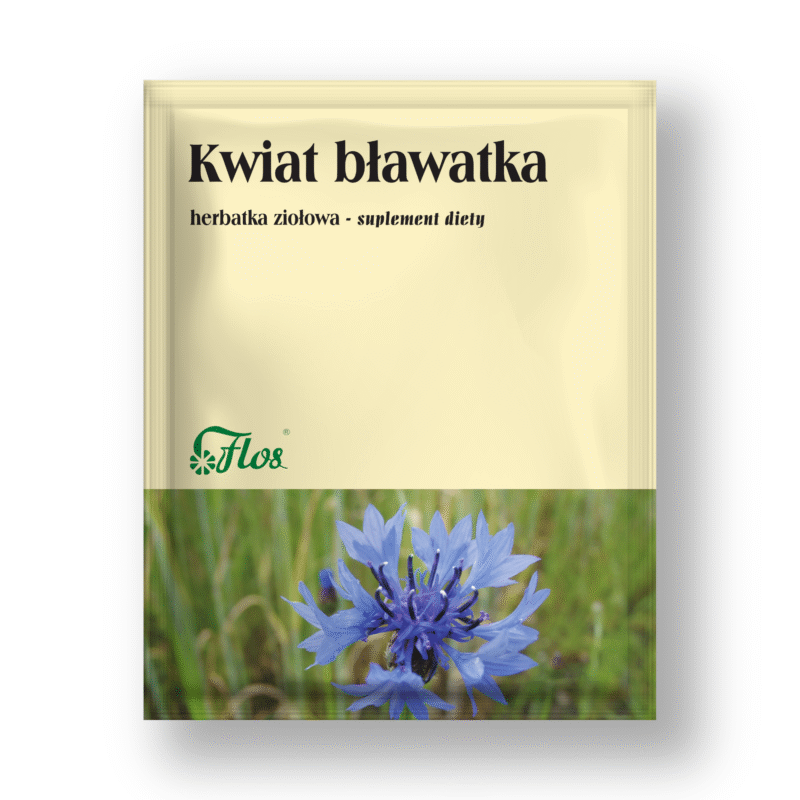 Bławatek kwiat, herbatka ziołowa, suplement diety - 25 g