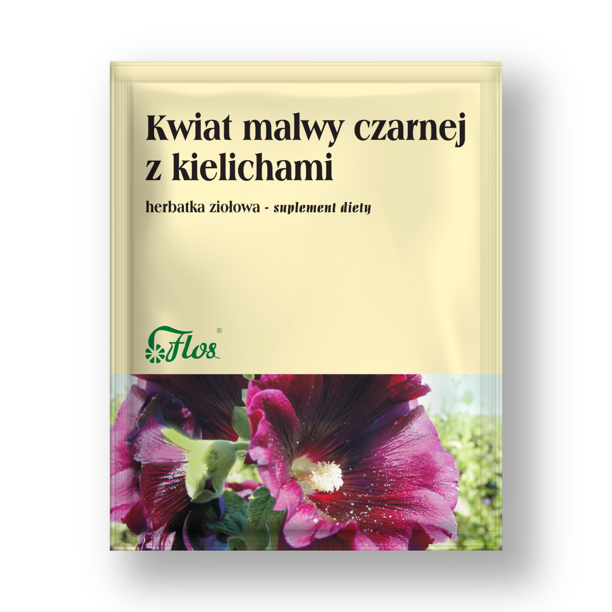 Malwa czarna kwiat z kielichami, herbatka, suplement diety 50 g