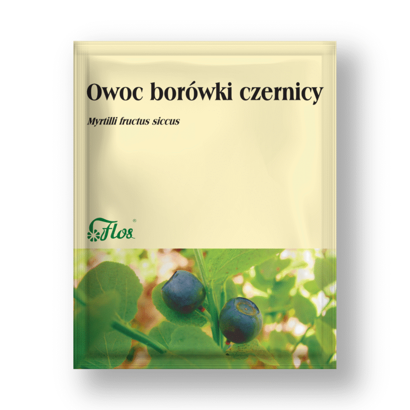 Borówka czernica owoc, herbatka ziołowa, 50 g - środek spożywczy