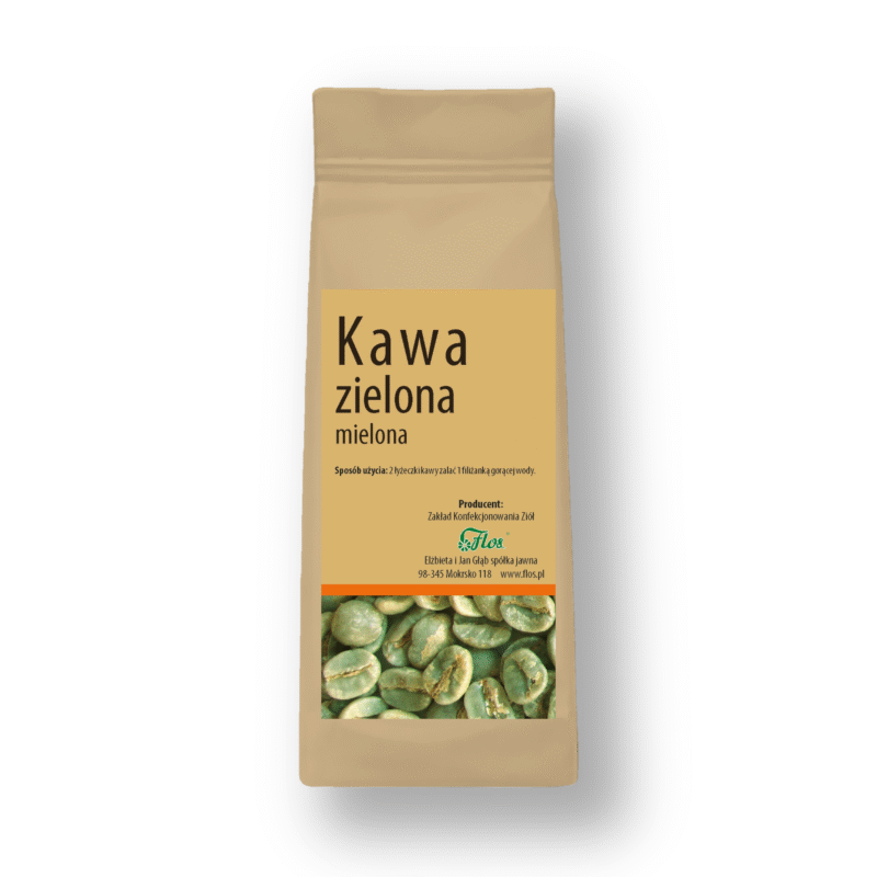 Kawa zielona mielona 200 g - środek spożywczy
