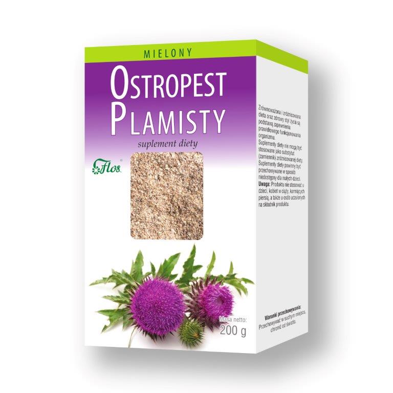 Ostropest plamisty mielony, suplement diety 200 g