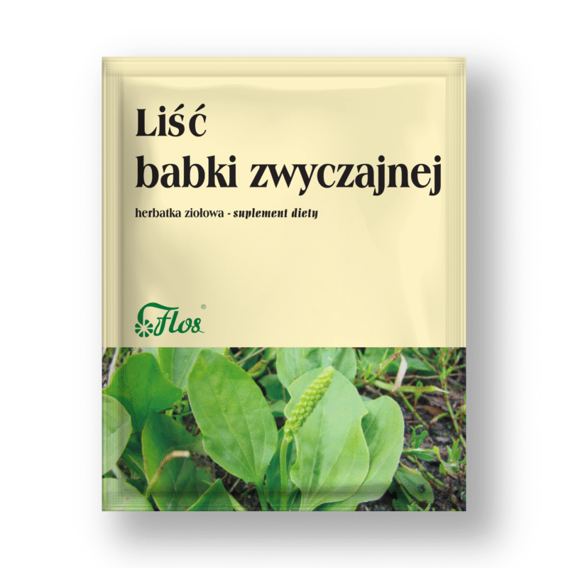 Babka zwyczajna liść, herbatka ziołowa suplement diety - 50 g