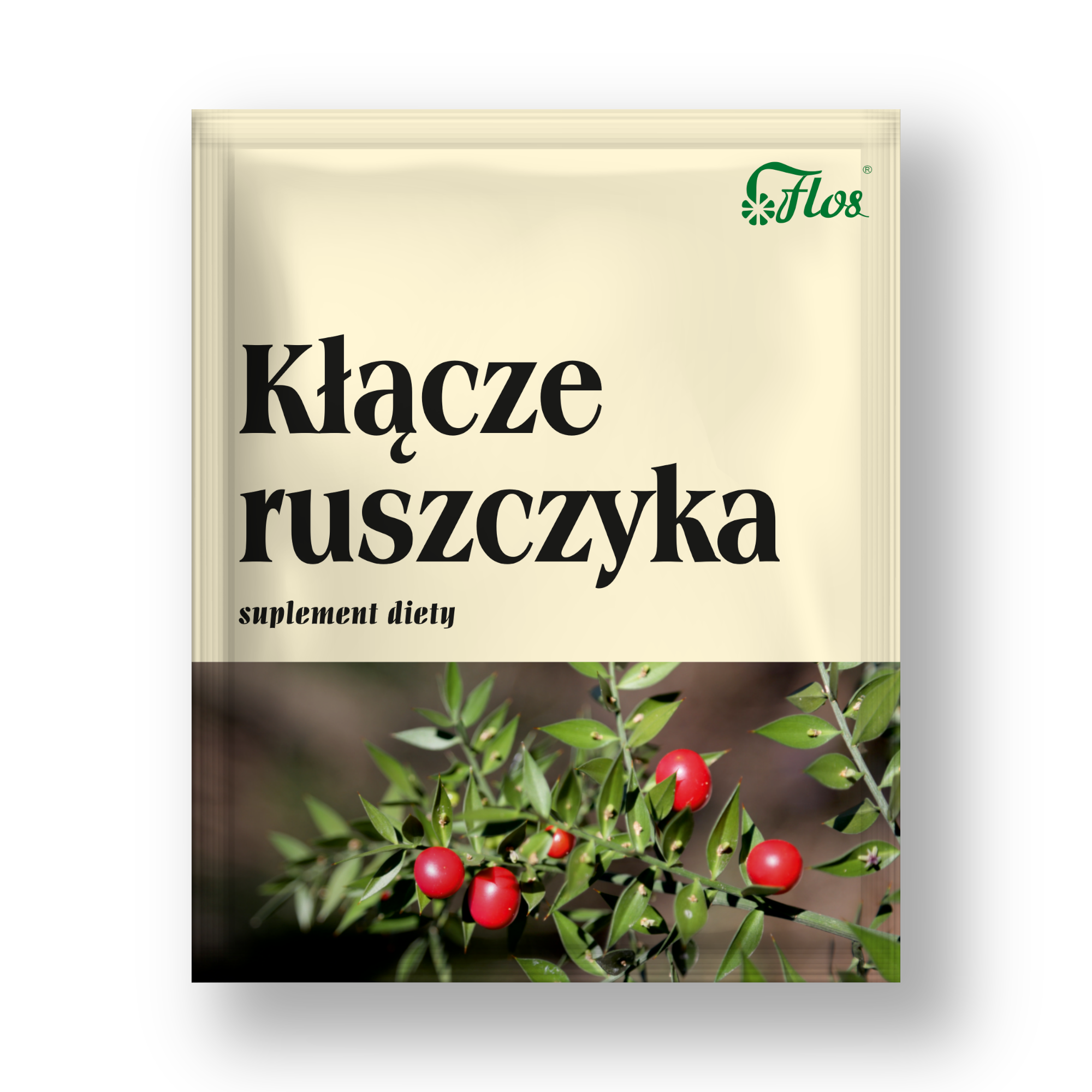 Ruszczyk kłącze mielone 50 g - suplement diety