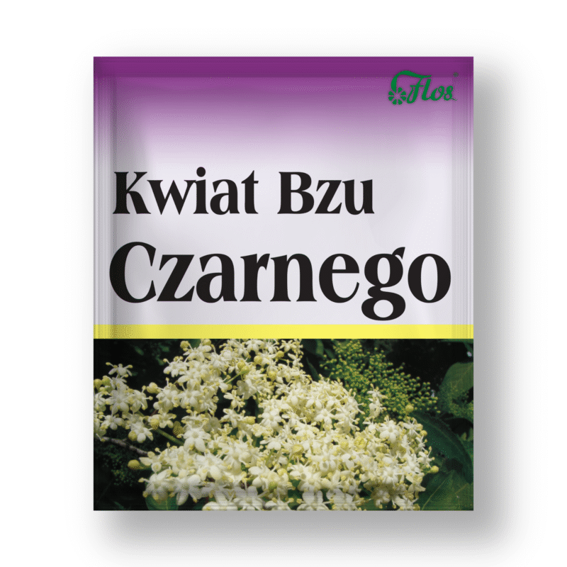 Bez czarny kwiat 50 g - środek spożywczy