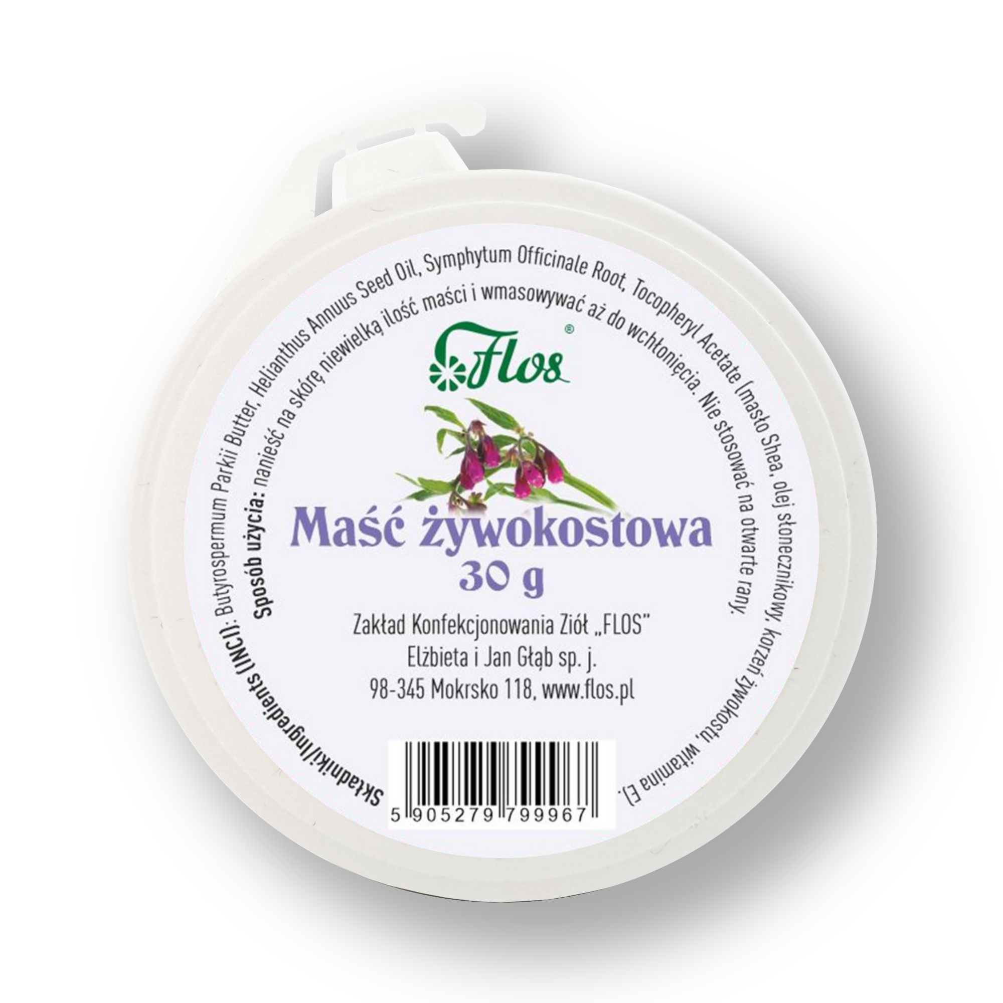Maść żywokostowa 30 g - produkt kosmetyczny