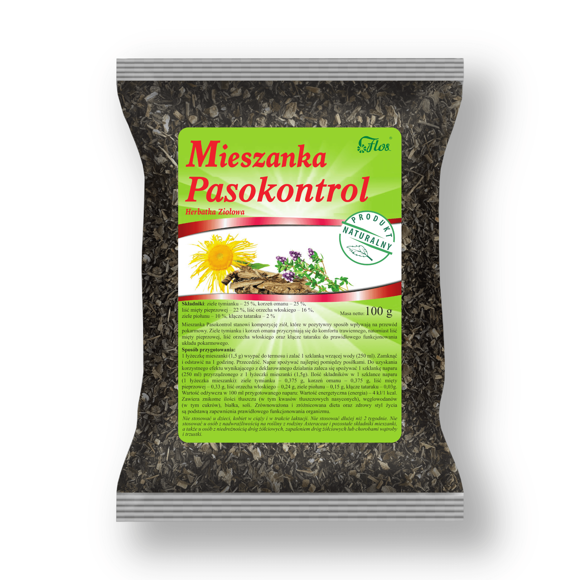 Mieszanka Pasokontrol, 100g - środek spożywczy
