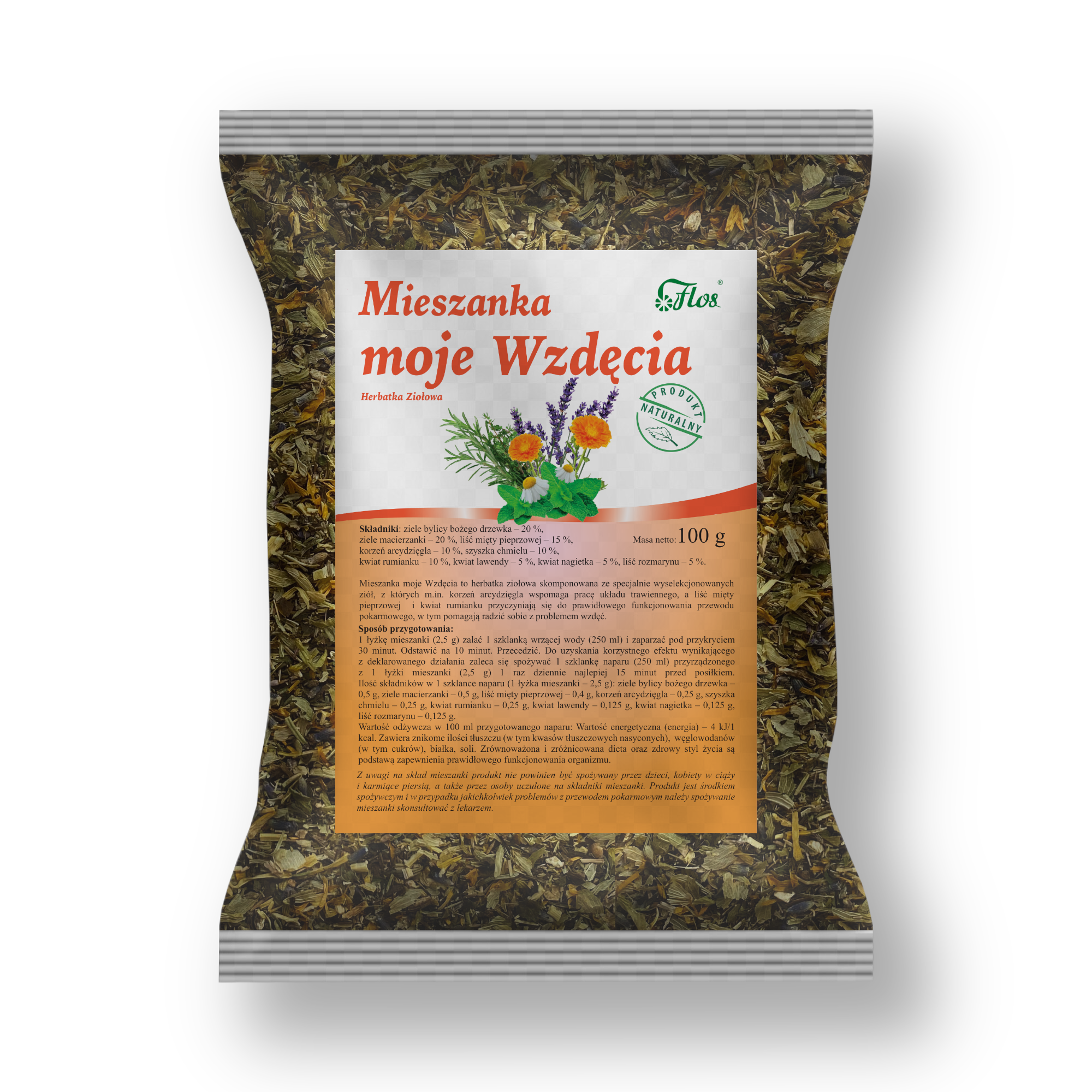 Mieszanka Moje Wzdęcia, 100g - środek spożywczy