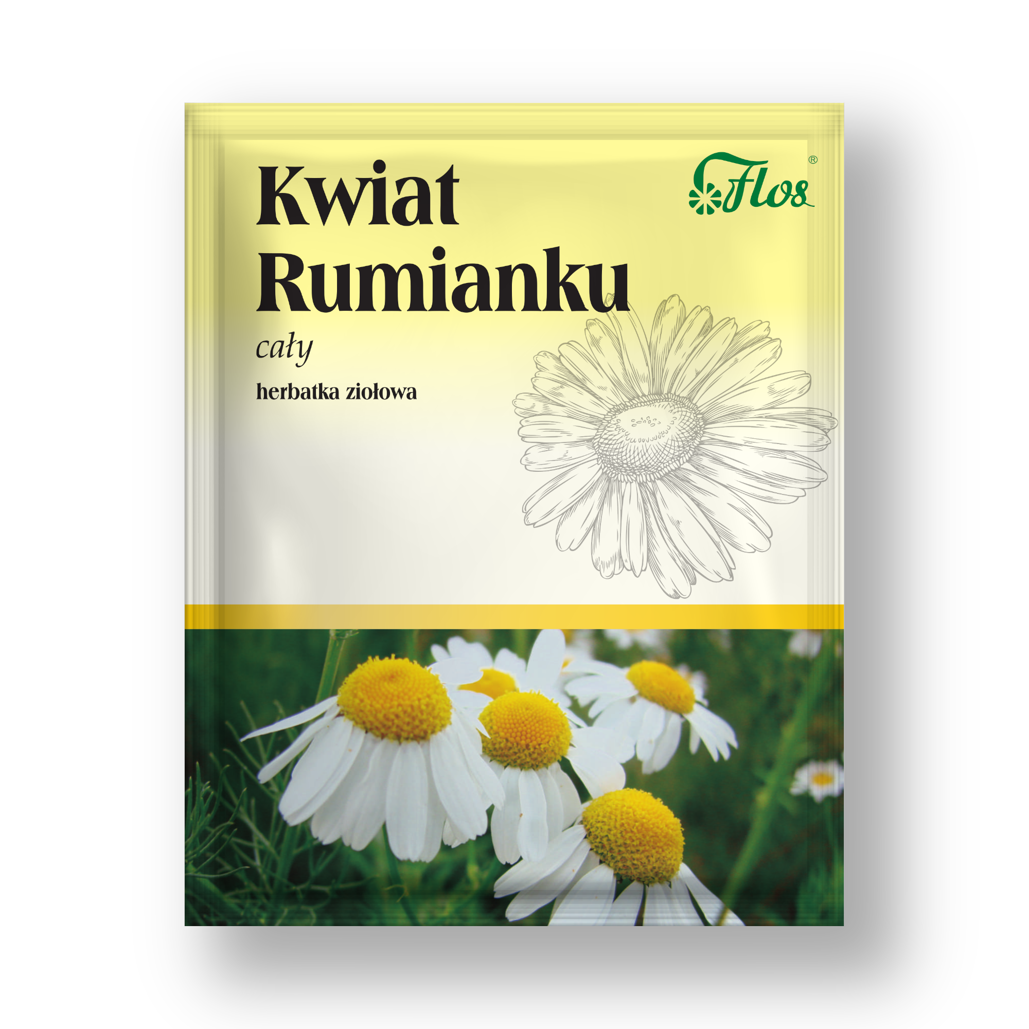 Rumianek kwiat, cały 50 g – środek spożywczy