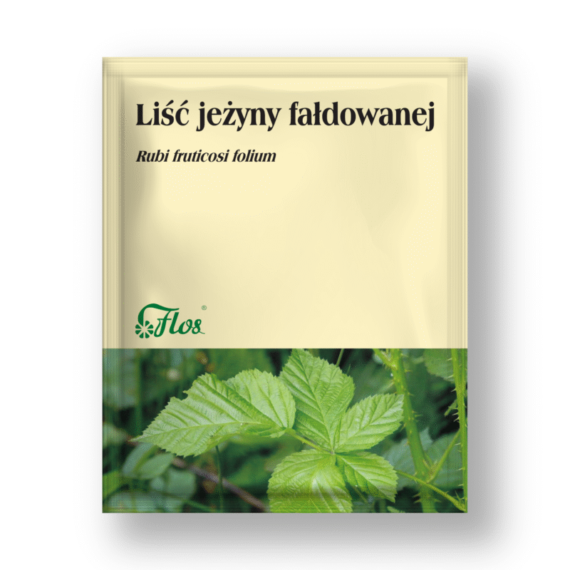 Liść jeżyny fałdowanej - Rubi fruticosi folium