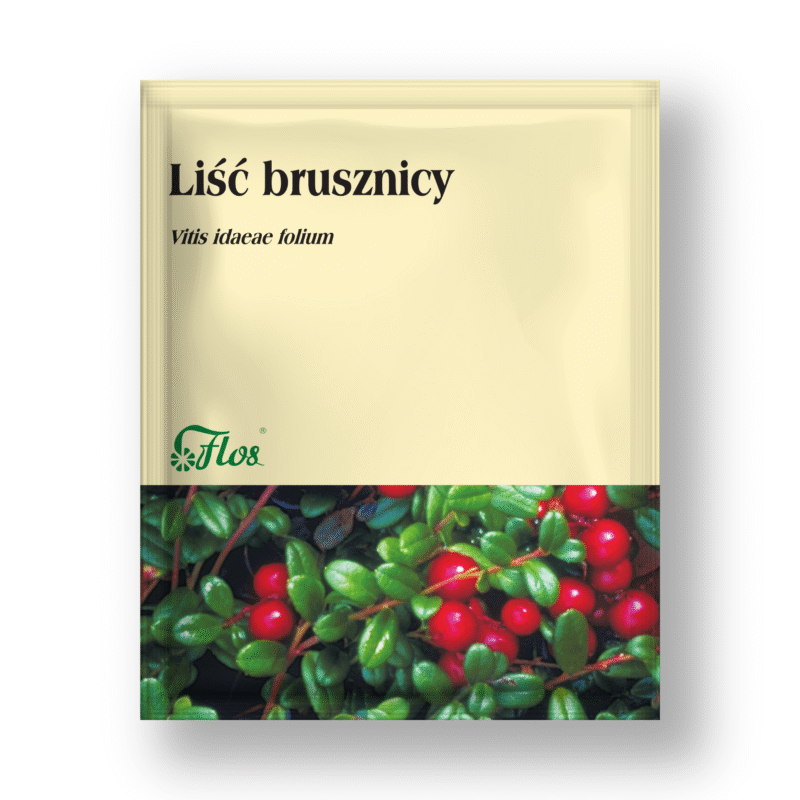 Liść brusznicy - Vitis idaeae folium