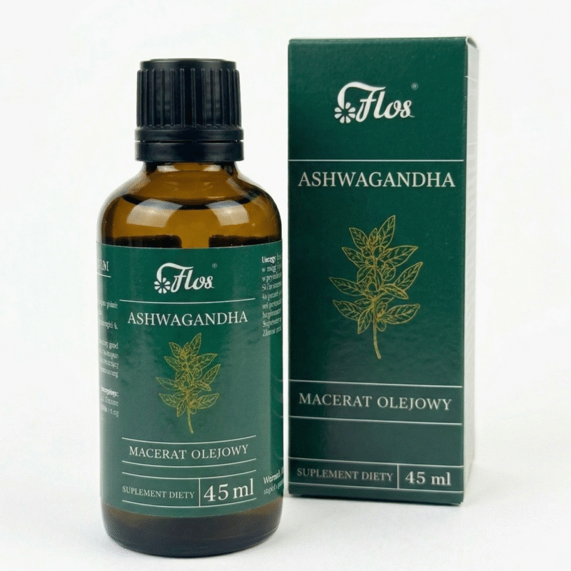 Ashwagandha - macerat olejowy - 45 ml - suplement diety