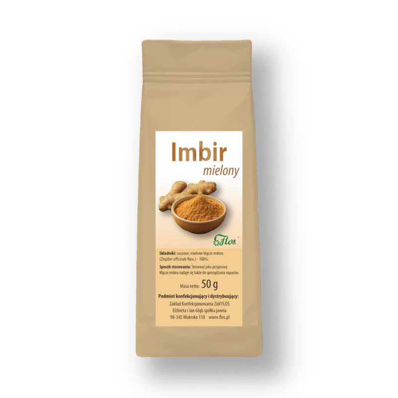 Imbir mielony - 50 g - środek spożywczy