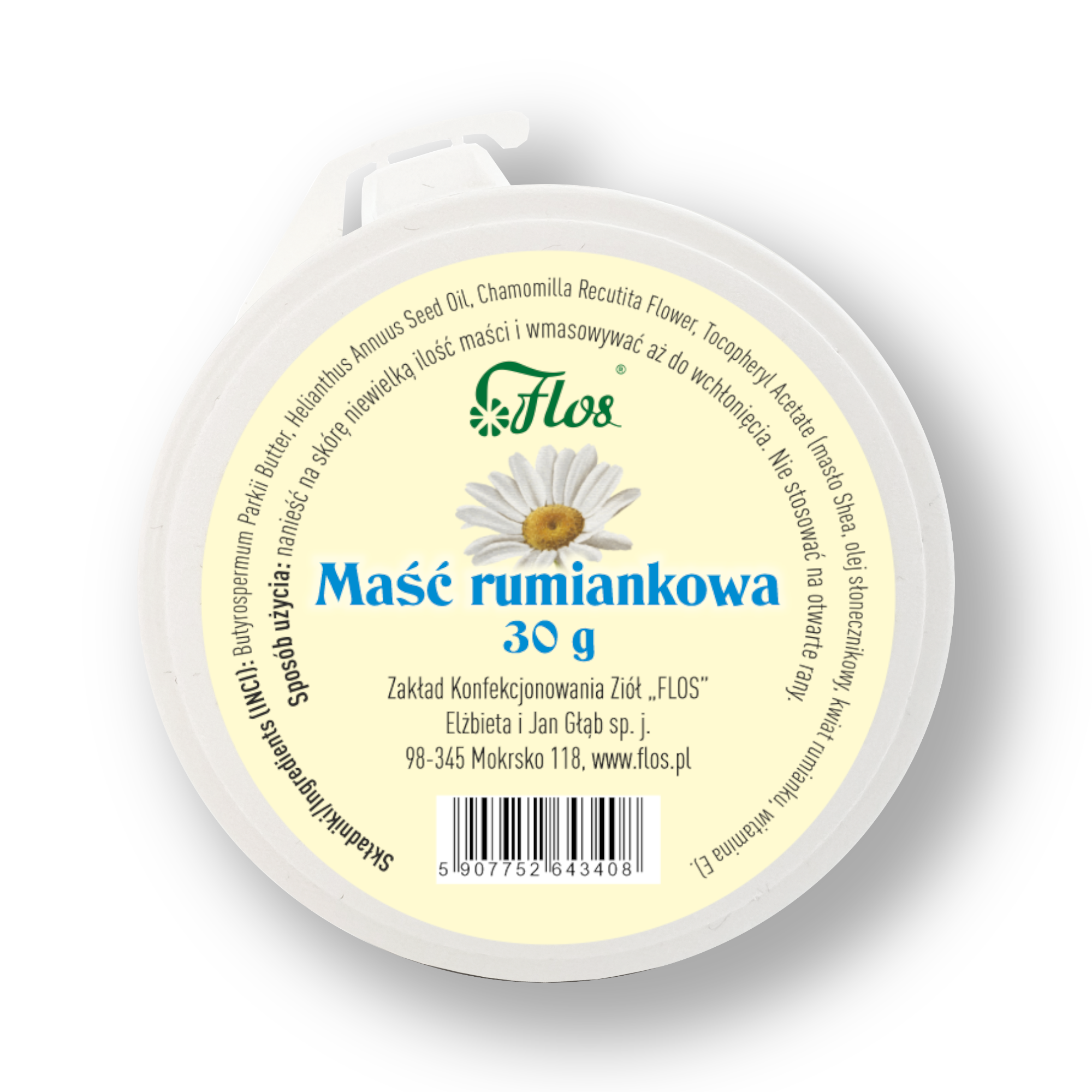 Maść rumiankowa 30 g – produkt kosmetyczny Flos